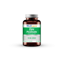 Outlet - Wellcare Zinc Picolinate 15mg 60 Tablet