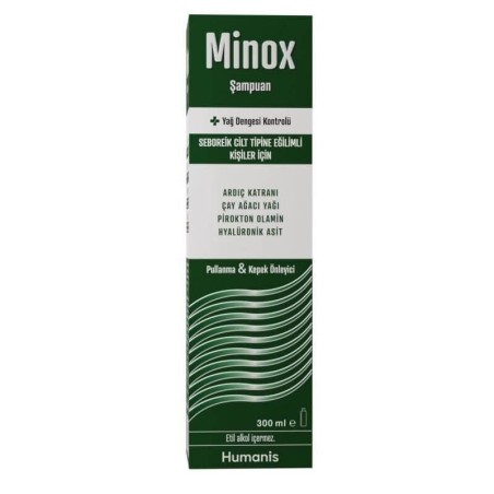Minox Seboreik Cilt Tipine Eğilimli  Şampuan 300ml