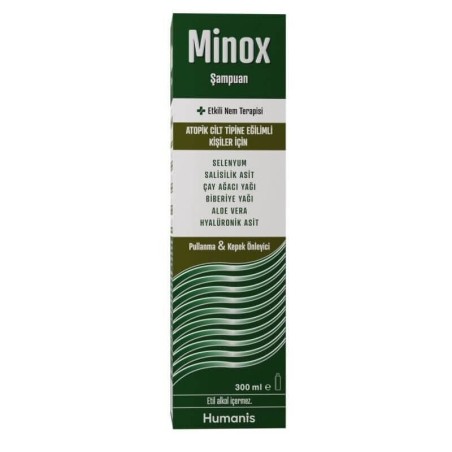 Minox Atopik Cilt Tipine Eğilimli  Şampuan 300ml