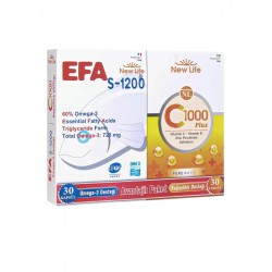 Outlet - New Life Omega3 ve C Vitamini Avantajlı Paket