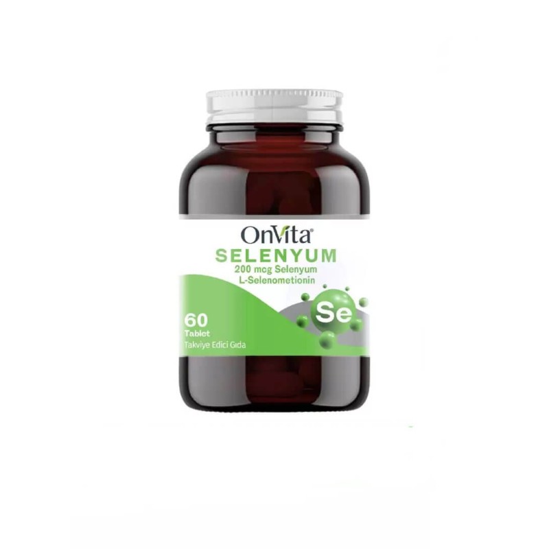OnVita Selenyum 200mcg 60 Tablet