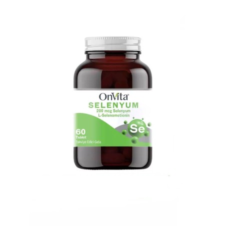 OnVita Selenyum 200mcg 60 Tablet