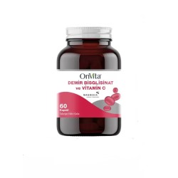 OnVita Demir Bisglisinat & Vitamin C 60 Kapsül