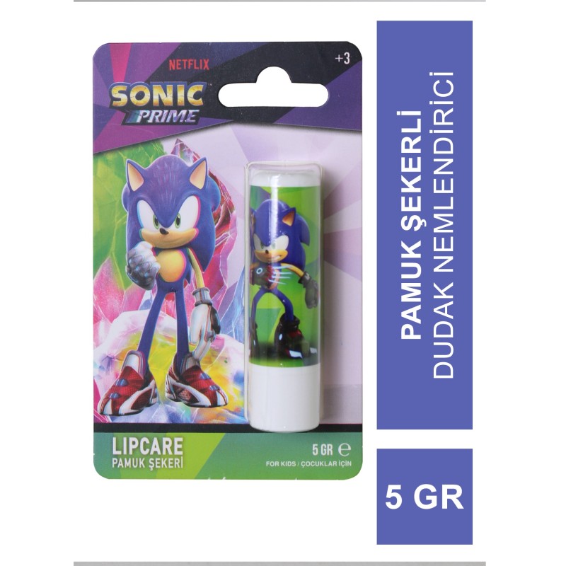 Sonic Lipcare Çocuk Dudak Koruyucu Pamuk Şekerli 5 gr
