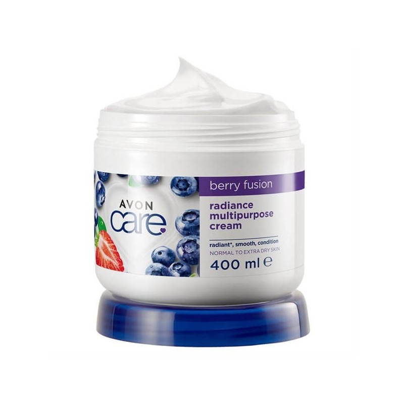 Avon Care Yaban Mersini ve Çilek Özlü El, Yüz ve Vücut Kremi 400ml