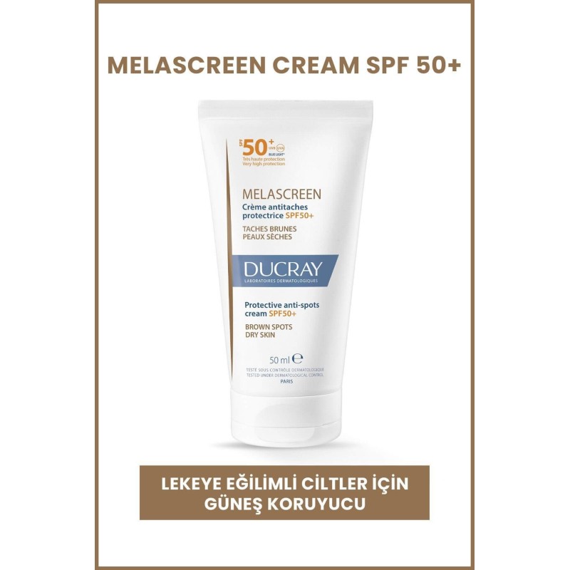Ducray Melascreen Protective Anti Spots Cream Spf 50+ 50 ml Ducray Melascreen Protective Anti Spots Cream Spf 50+ 50 ml