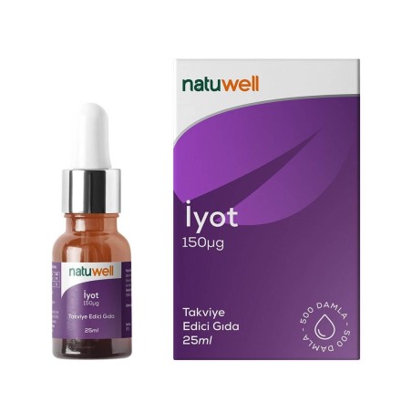 Natuwell İyot 150mg 25ml