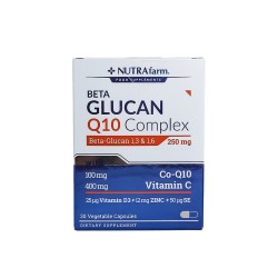 Dermoskin NutraFarm Beta Glukan Q10 Complex 250mg 30 Kapsül