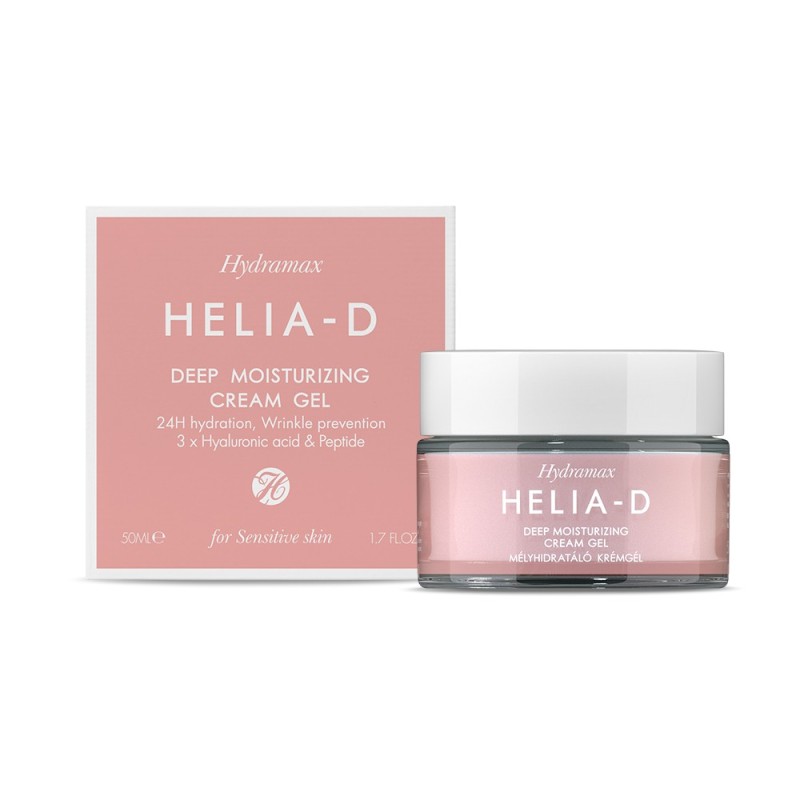 Outlet - Helia-D Hydramax Derin Nemlendirici Krem Jel -Hassas Ciltler için- 50 ml