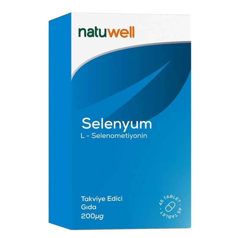 Natuwell Selenyum 200mg 45 Tablet