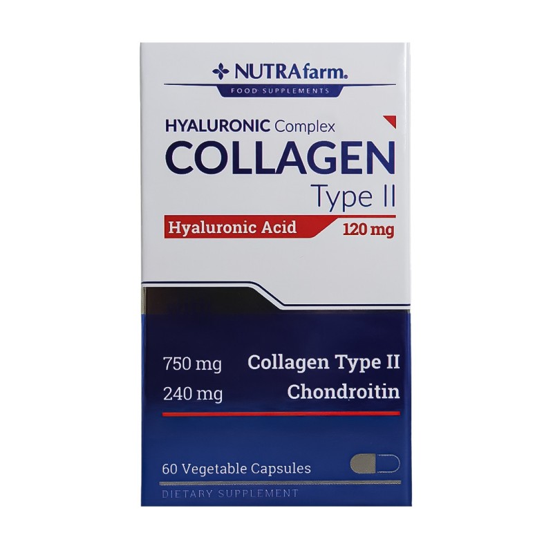 Dermoskin NutraFarm Collagen Hyaluronic Acid Tip2 120mg 60 Kapsül