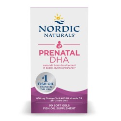 Nordics Natural PrenataL Omega-3 DHA 90 Yumuşak Kapsül
