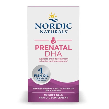 Nordics Natural PrenataL Omega-3 DHA 90 Yumuşak Kapsül
