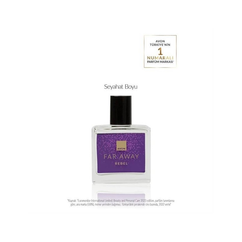 Avon Far Away Rebel Kadın Parfüm EDP 30ml