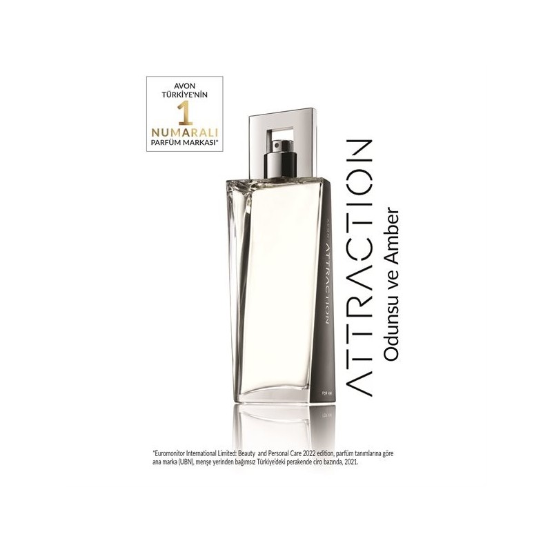Avon Attraction Erkek Parfüm EDT 75ml
