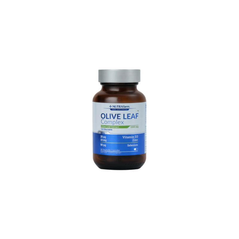 Dermoskin NutraFarm Olive Leaf Complex 1000 mg 60 Kapsül