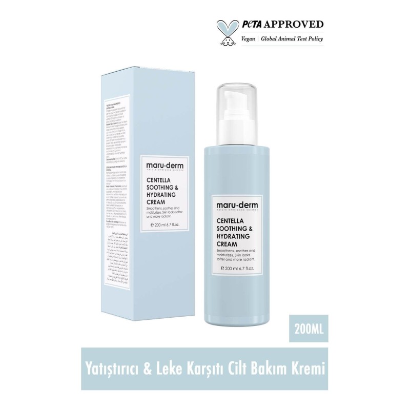 Maruderm Cica Centella Cilt Bakım Kremi 200 Ml