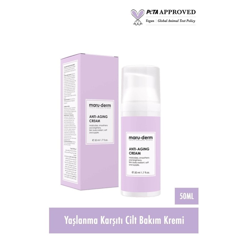 Maruderm Anti-Age Kırışıklık Karşıtı Cilt Bakım Kremi 50 ml