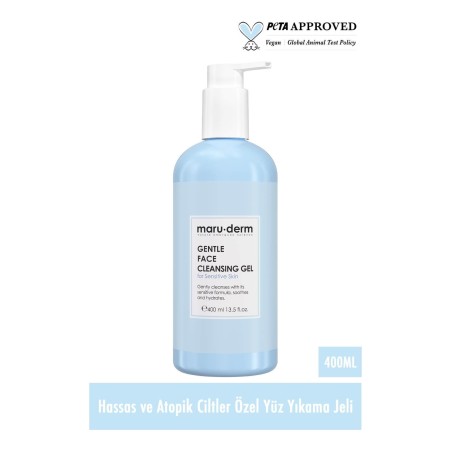 Maruderm Hassas Ve Atopik Ciltler Için Yüz Temizleme Jeli 400 ml