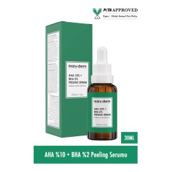 Maruderm Aha %10 + Bha %2 Leke Karşıtı & Cilt Tonu Eşitleyici Peeling Maske Cilt Bakım Serumu 30 Ml