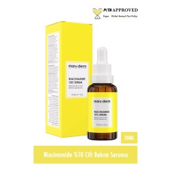 Maruderm Niacinamide %10 + Hyalüronik Asit + Panthenol Cilt Bakım Serumu 30 Ml