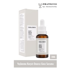 Maruderm Night Repair Gece Onarıcı Cilt Bakım Serumu 30 Ml