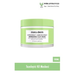 Maruderm Kahve Özü + Yeşil Çay Özü Tazeleyici Kil Maskesi 100 ML