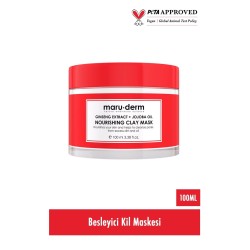 Maruderm Ginseng Özü + Jojoba Yağı Besleyici Kil Maskesi 100 ML