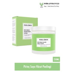 Maruderm Body Scrub | Pirinç Suyu Vücut Peelingi | AHA + Hyaluronik Asit 250 ML