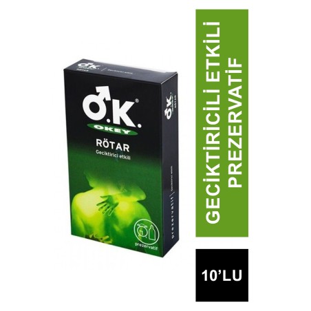 Okey Rotar Prezervatif 10 lu Paket