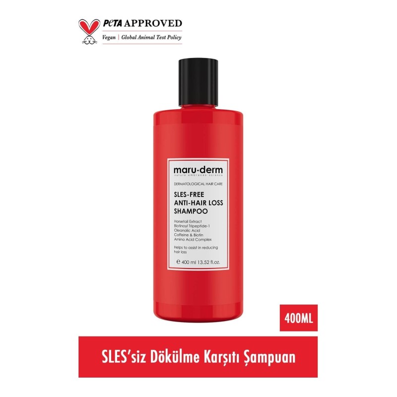 Maruderm Saç Dökülme Karşıtı Sülfatsız Şampuan 400 ml