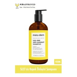 Maruderm Kepeğe Karşı Etkili Sülfatsız Şampuan 400 ml Normal/Yağlı Saçlar