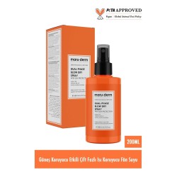 Maruderm Güneş Koruyucu Etkili Çift Fazlı Isı Koruyucu Fön Suyu 200 ml