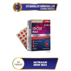 Nutraxin İron Max 17 Mg 30 Tablet