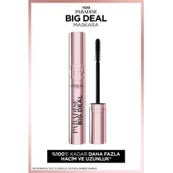 Loreal Paris Paradise Big Deal Maskara - Siyah