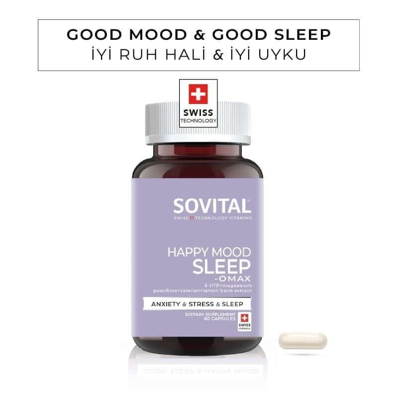 Sovital Happy Mood Sleep 60 Kapsül