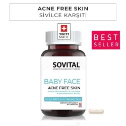 Sovital Baby Face - Akne Sivilce Karşıtı - 90 Kapsül