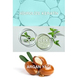 Bioxcin Keratin & Argan Onarıcı Saç Bakım Maskesi 225 ml