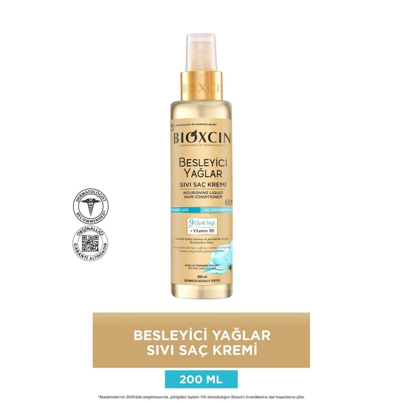 Bioxcin Besleyici Yağlar Sıvı Saç Kremi 200ml