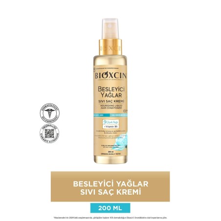 Bioxcin Besleyici Yağlar Sıvı Saç Kremi 200ml