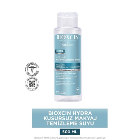 Bioxcin Hydra Micellar Kusursuz Makyaj Temizleme Suyu 500ml
