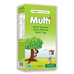 Tab İlaç Vitamins Multi 200ml