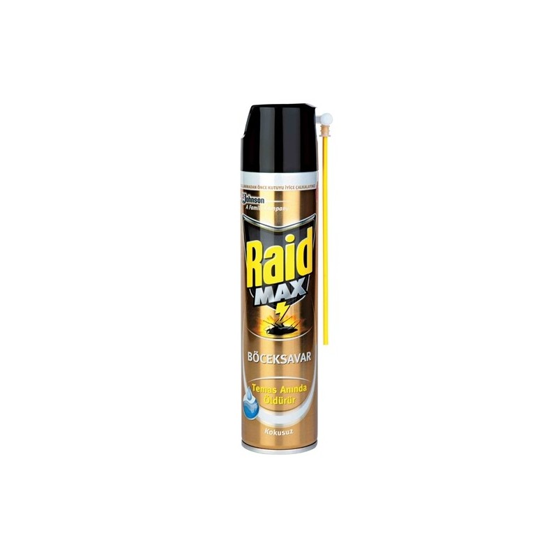 Raid Böceksavar Max Sprey 400 ml Raid Böceksavar Max Sprey 400 ml