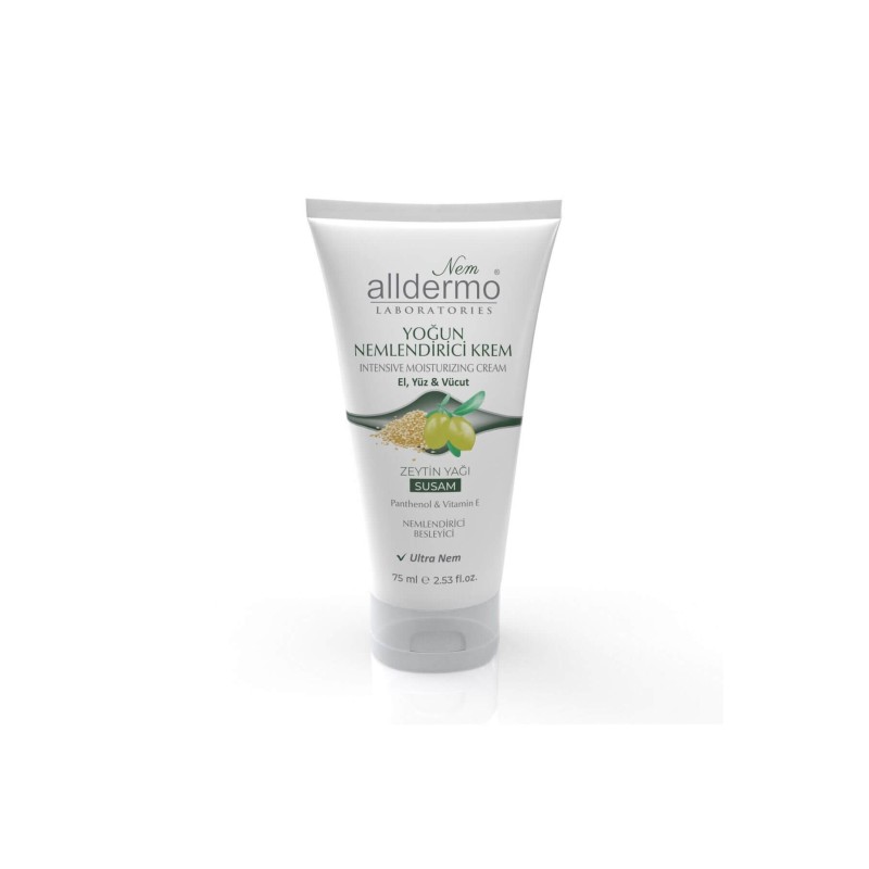 Alldermo Nemlendirici Krem Zeytin Yağı Susam 75ml