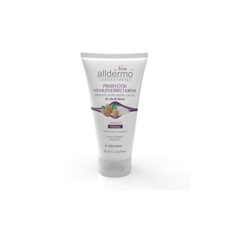 Alldermo Probiyotik Nemlendirici Krem Badem Pirinç 75ml
