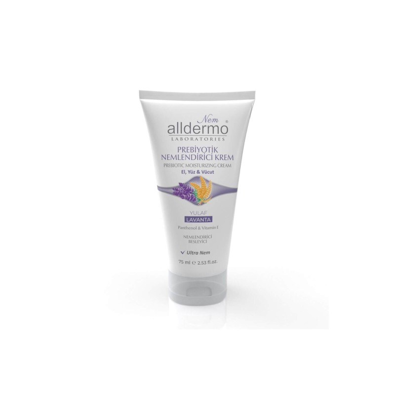 Alldermo Probiyotik Nemlendirici Krem Yulaf Lavanta 75ml