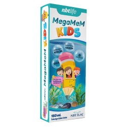 Outlet - Nbt Life MegaMem Kids Şurup 150 ml