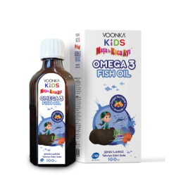 Outlet - Voonka Kids Omega 3 Fish Oil - Maşa ile Koca Ayı 100ml