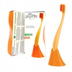 Promis Biplastic Single Diş Fırçası 6750 - Soft - Orange - Tutucu Hediyeli