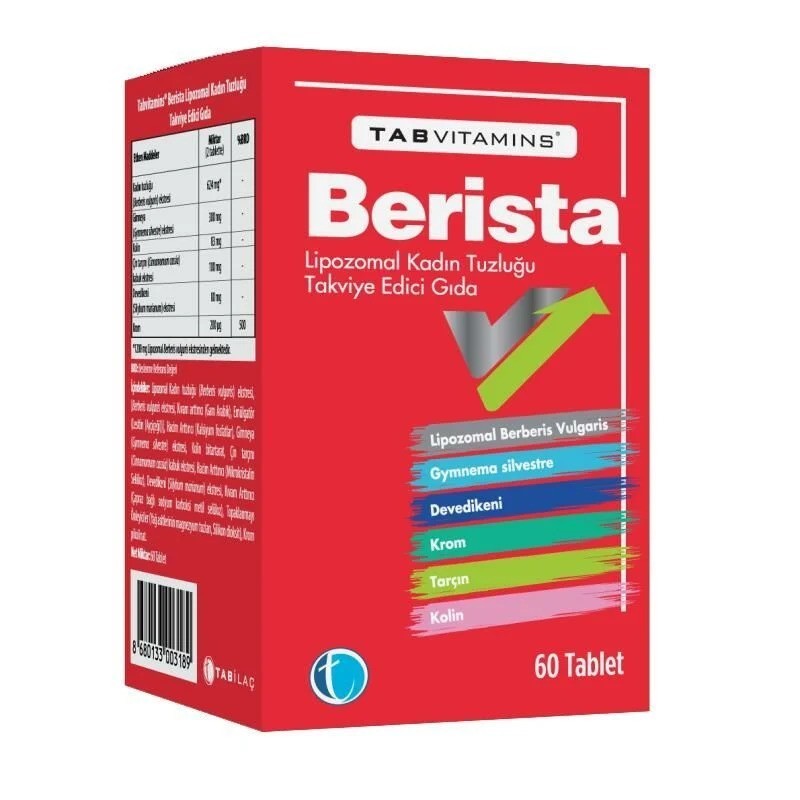 Tab İlaç Berista 60 Tablet